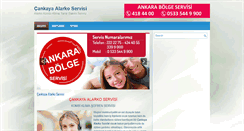Desktop Screenshot of cankayaalarkoservisi.net